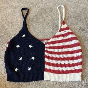 American Eagle Crochet Tank Top